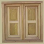 ventana iroko con contraventana